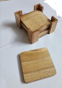 Wooden Tea Coaster