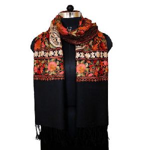 Wool Embroidery Stole