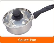Glass Lid Sauce Pan