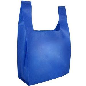 Plain Blue Non Woven Bag