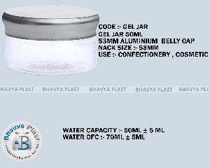 50 ml round gel jar