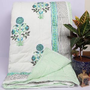 HAND BLOCK PRINTED FINE QUILTS