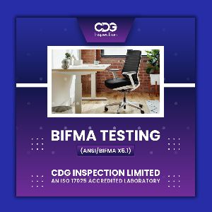 ANSI/BIFMA X5.1 Testing Services in India