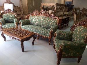 Antique Wooden Sofa Set
