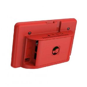 Touch Screen Display Red ABS Case