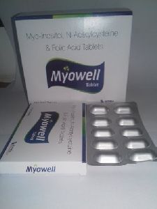 Myo-Inositol 1000 Mg, Folic Acid Tablets