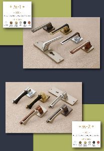M-1 Mortise Plate Rose Handle