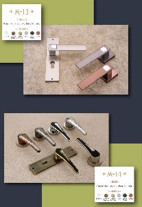 M-13 Mortise Plate Rose Handle