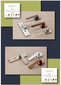 M-3 Mortise Plate Rose Handle