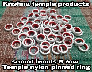 5 row temple nylon pinned rings ( Textile Machinery )