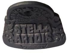 Decorative  Matte Black Cast Iron Bottle Opener