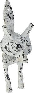 Shabby chic animals cast iron door knocker