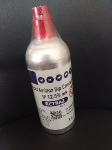 AMITRAZ DIP CONCENTRATEIP 12.5% (1LTR), Form : Liquid