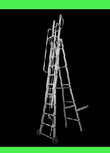 Aluminium Straight Pipe Hook Ladder