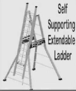 Self Supporting Extendable Ladder