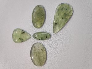 Natural Prenite Cabochon Gemstones