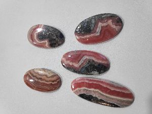 Natural Rhodocrosite Cabochons Gemstones