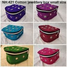 Cotton Jewellery Box