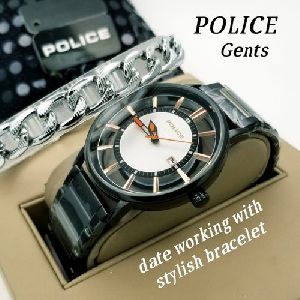 Police Casual Mens Wrist Watch