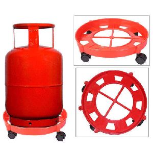 Kitchen Gas Cylinder Trolley