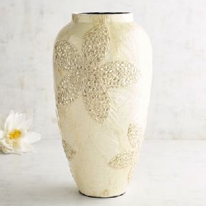 Mother of Pearl Flower Vase