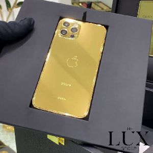 12 pro max gold plated iphone