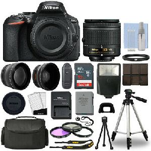 Nikon D5600 Digital SLR Camera Black