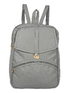 Grey Backpack Bag