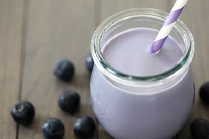 Blueberry Flavored Milk