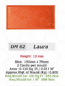 Wall Tile Mould DM 62 Laura