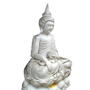 Marble Gautam Buddha  Statue