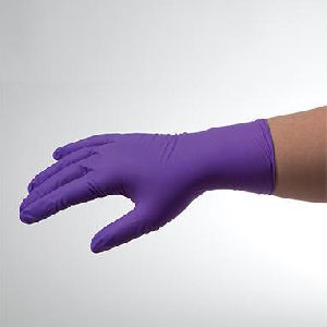 Purple Nitrile Powder-Free Gloves