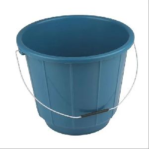 5 LTR Plastic Bucket with Steel Handle