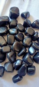 Black Kathiawari Tumbled Stone