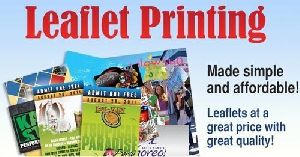 Leaflet Printing Services