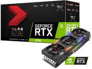 PNY GeForce RTX 3090 24GB XLR8 Gaming Uprising EPIC-X RGB Triple Fan Graphics Card