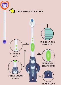 Pigeon 3D Naughty BEAR Toothbrush