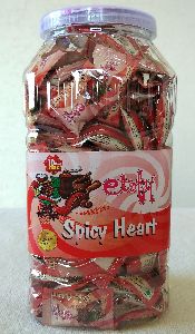 Spicy Heart Candy Jar