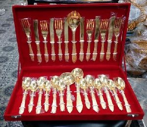 Brass Gold Plated Cutlery