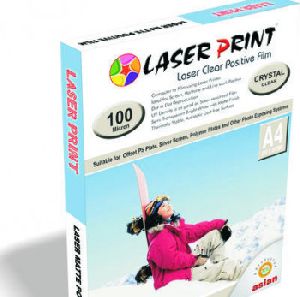 Laser Clear Positive Film