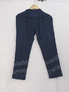 Cotton Ladies Ankle Length Pants, Feature : Easily Washable, Pattern :  Checked at Rs 600 / Piece in Madurai