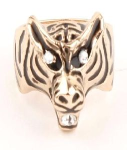 Bat Head Ring