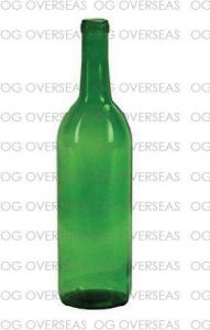 750ml Green Glass Bottle