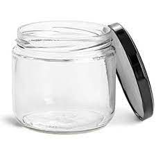 Glass Salsa Jar
