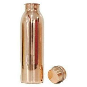 Round Copper Water Bottle