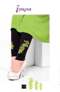 Embroidered Leggings