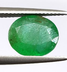 Royal Green Natural Brazil Emerald Premium Certified Gemstone
