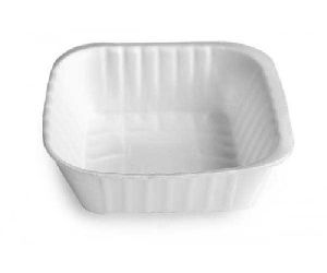 6 Inch Rectangle Thermocol Bowls