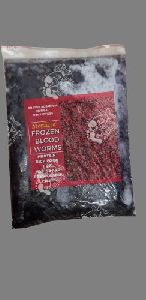 Frozen Blood Worms Fish Food