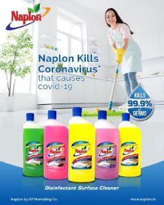 NAPLON Disinfectant Cleaner, Color : Pink, Yellow, Green